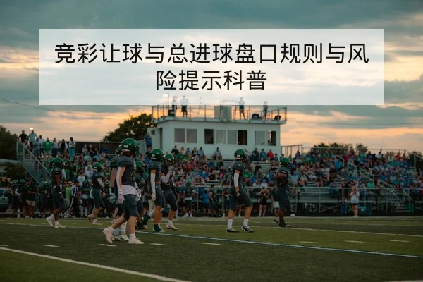 竞彩让球与总进球盘口规则与风险提示科普