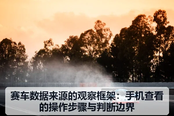 赛车数据来源的观察框架：手机查看的操作步骤与判断边界